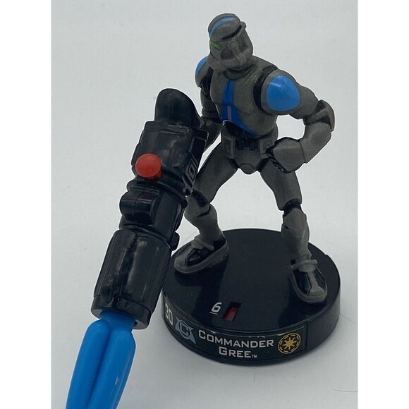 Star Wars Attacktix Lot 13 Pieces Number 30 Han Solo Wookie Captain Darth Boba - Picture 12 of 16